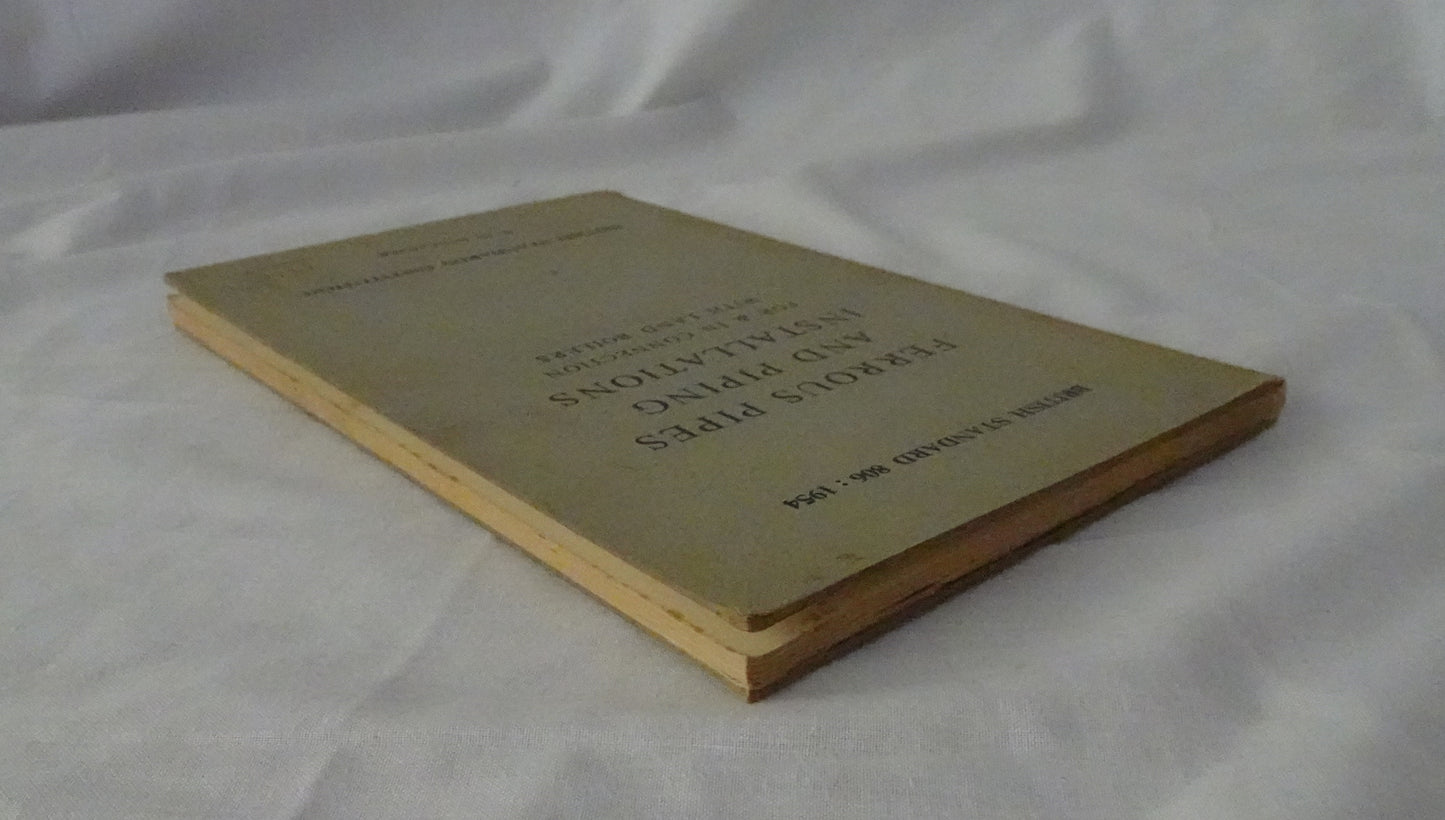 Ferrous Pipes and Piping Installations