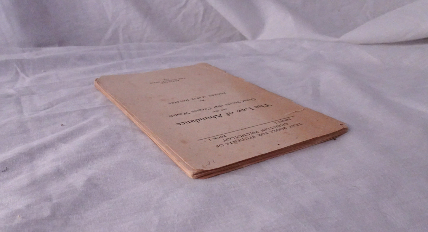 The Law of Abundance by Phoebe Marie Holmes