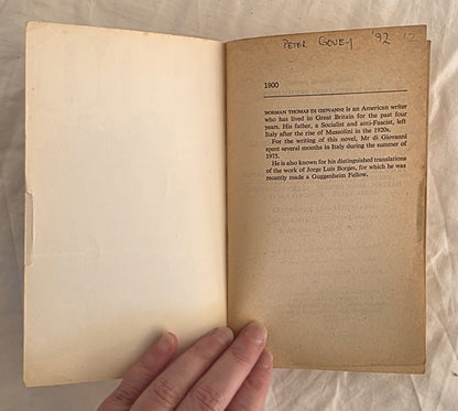 1900 by Norman Thomas Di Giovanni