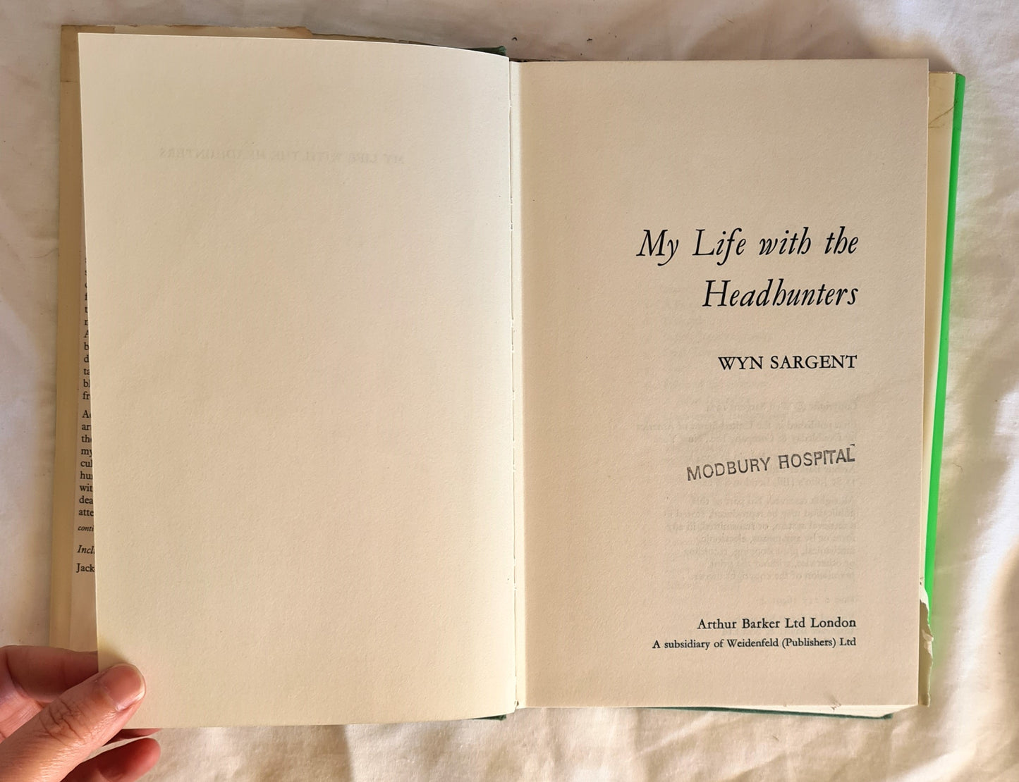 My Life With the Headhunters by Wyn Sargent