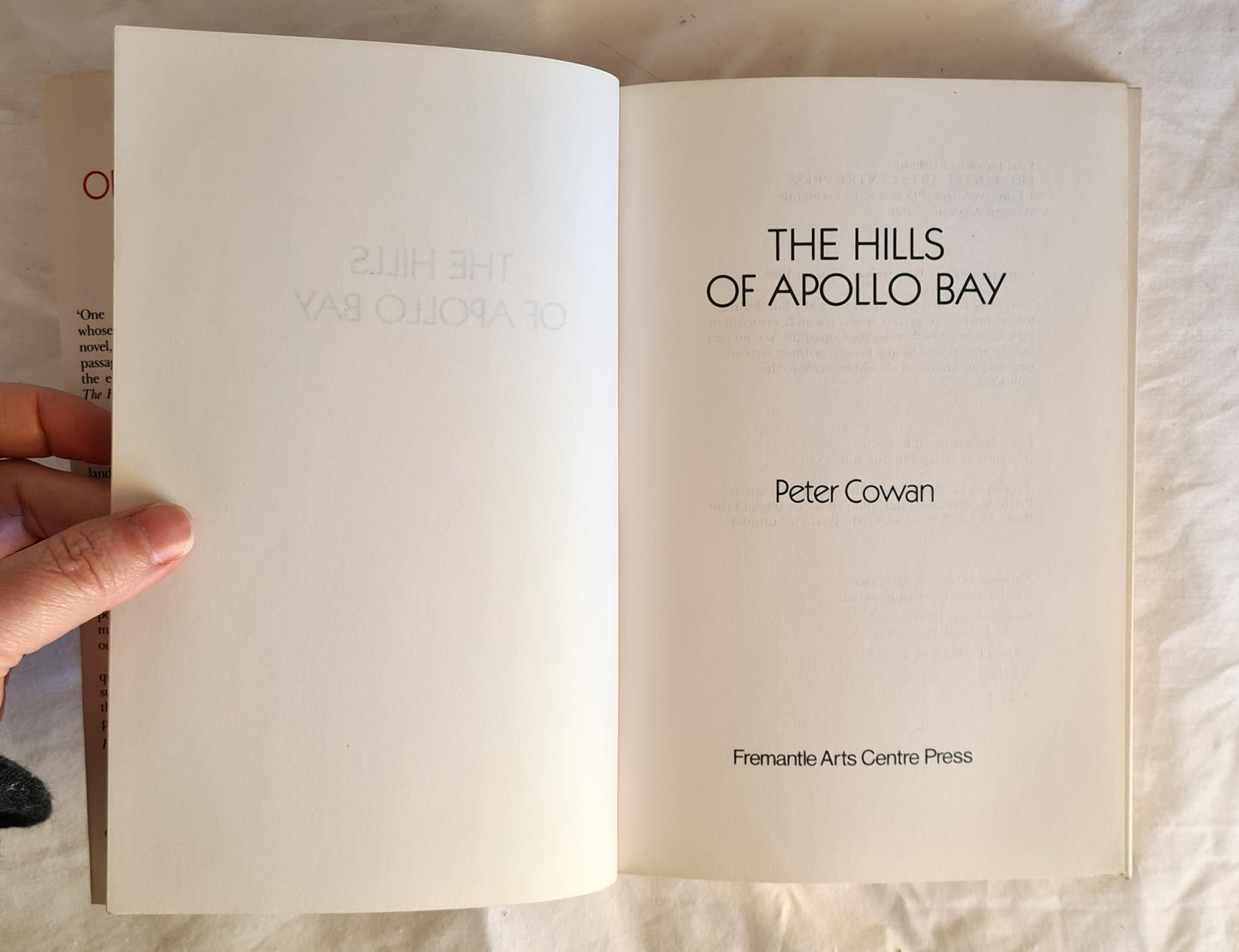 The Hills of Apollo Bay by Peter Cowan