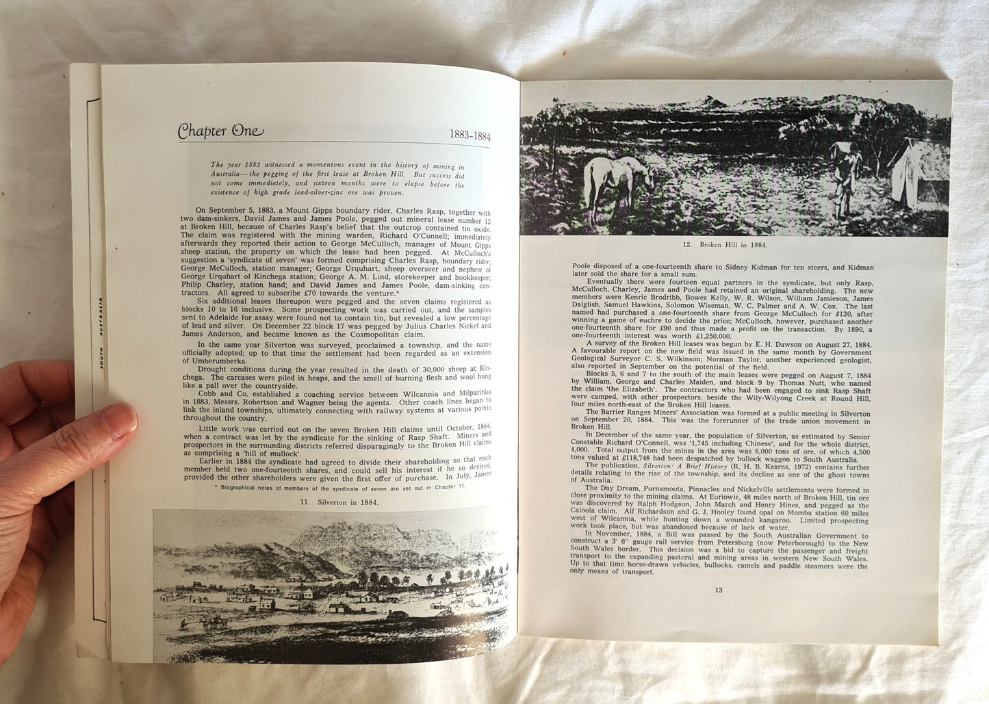 Broken Hill  Volume 1 1883-1893 by R. H. B. Kearns