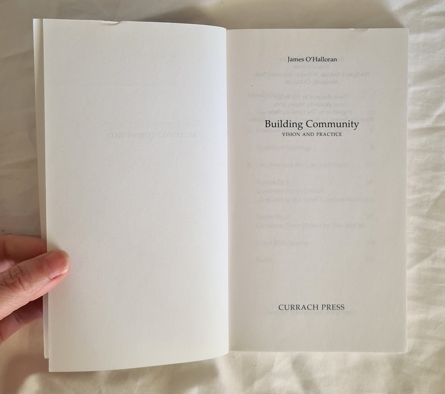 Building Community by James O’Halloran