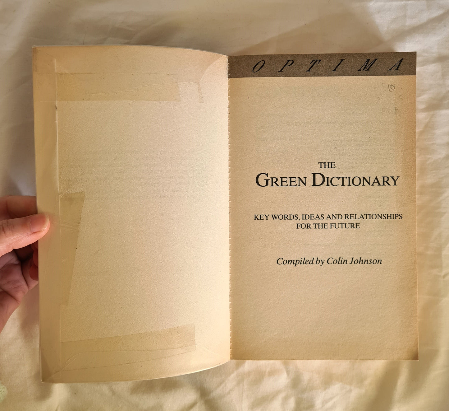 The Green Dictionary by Colin Johnson