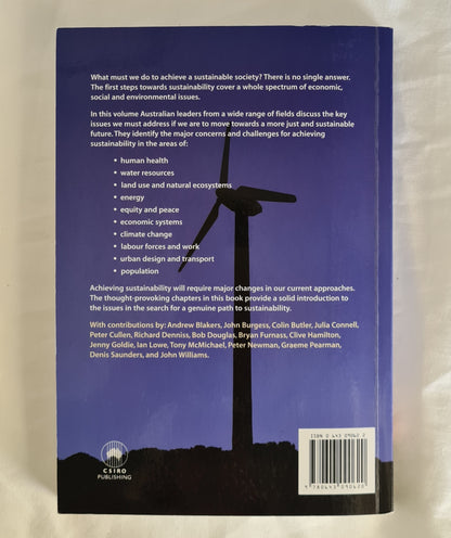 In Search of Sustainability by Jenny Goldie, Bob Douglas, Bryan Furnass