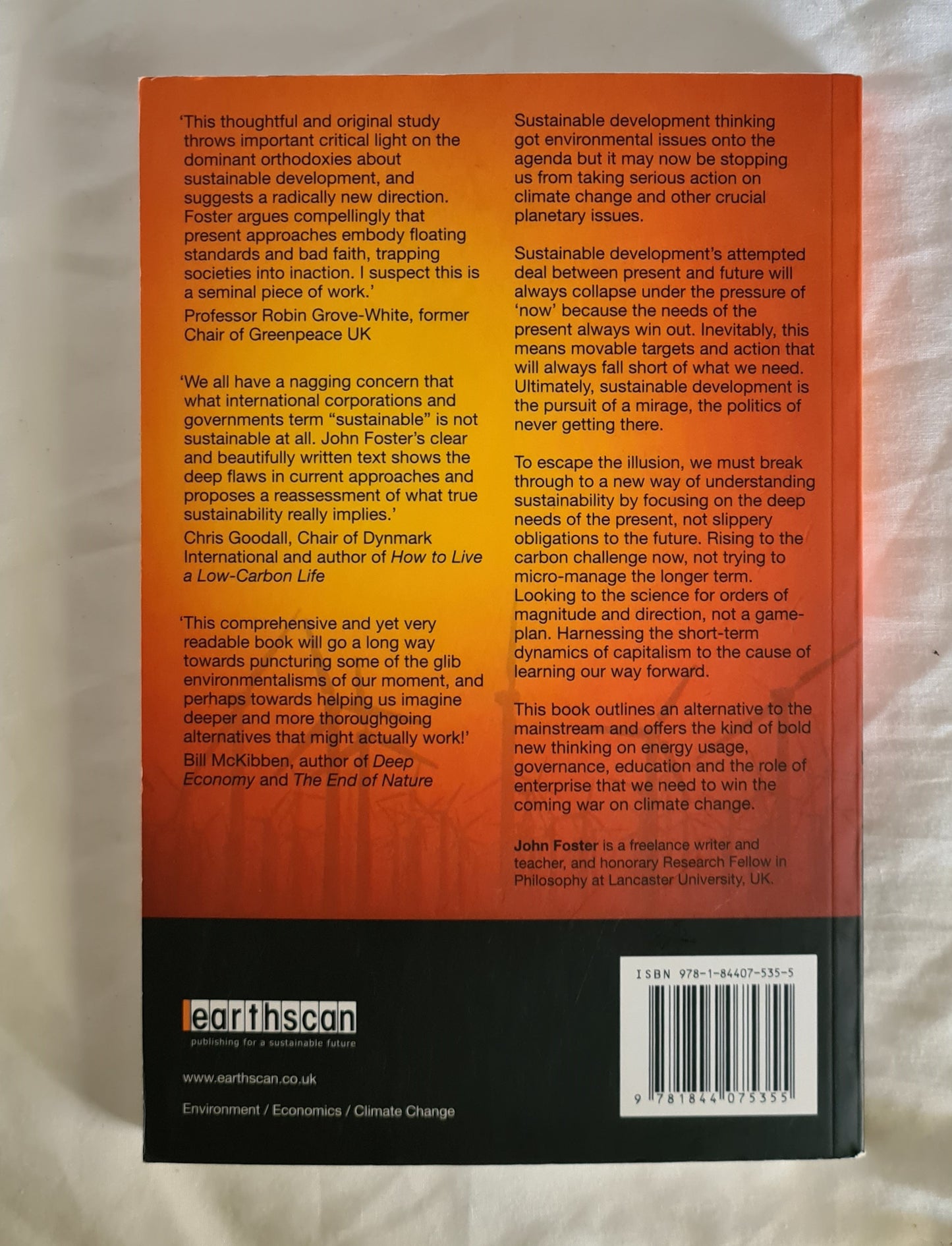 The Sustainability Mirage by John Foster