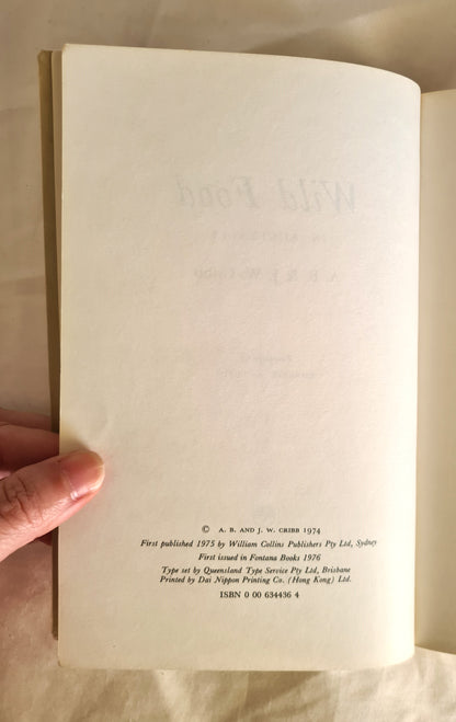 Wild Food in Australia by A. B. & J. W. Cribb