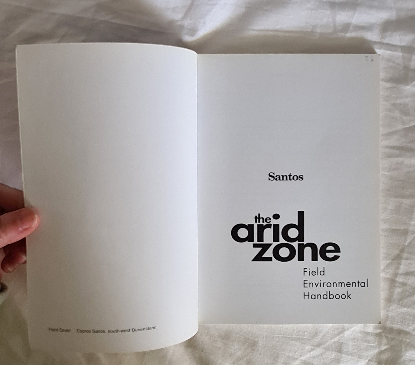 The Arid Zone by S. Bennett