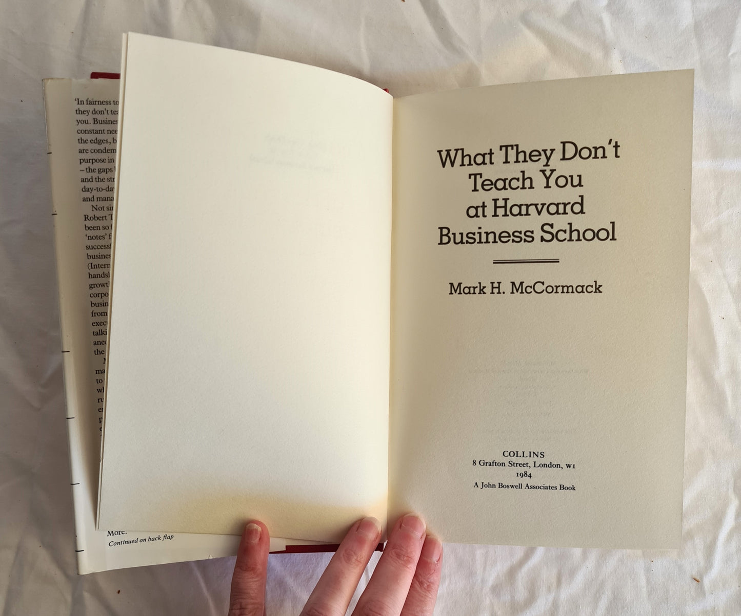 What They Don’t Teach You at Harvard Business School by Mark H. McCormack