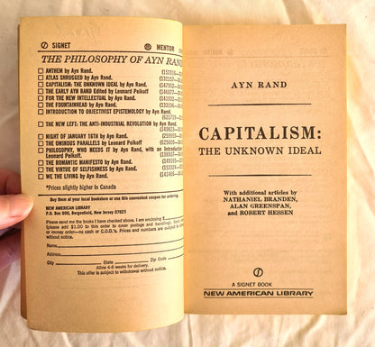 Capitalism by Ayn Rand