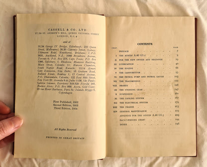 The Cassell Book of the Austin A.40 ‘Devon’ by Ellison Hawks