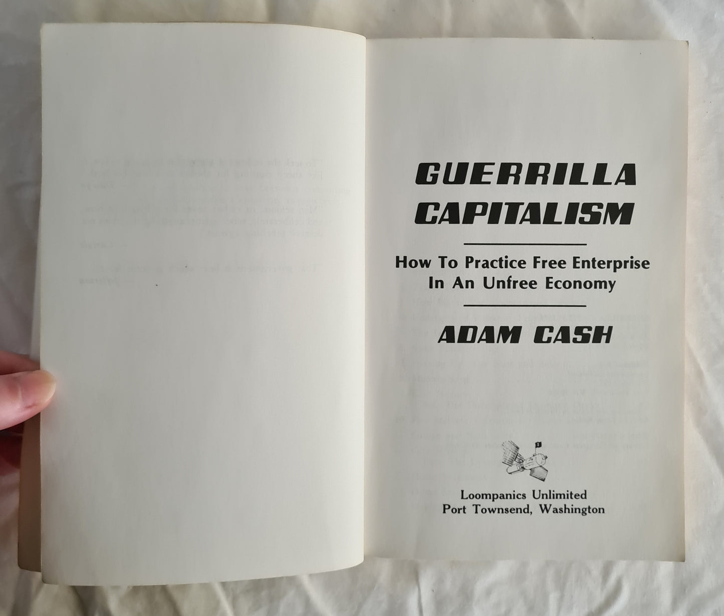 Guerrilla Capitalism by Adam Cash