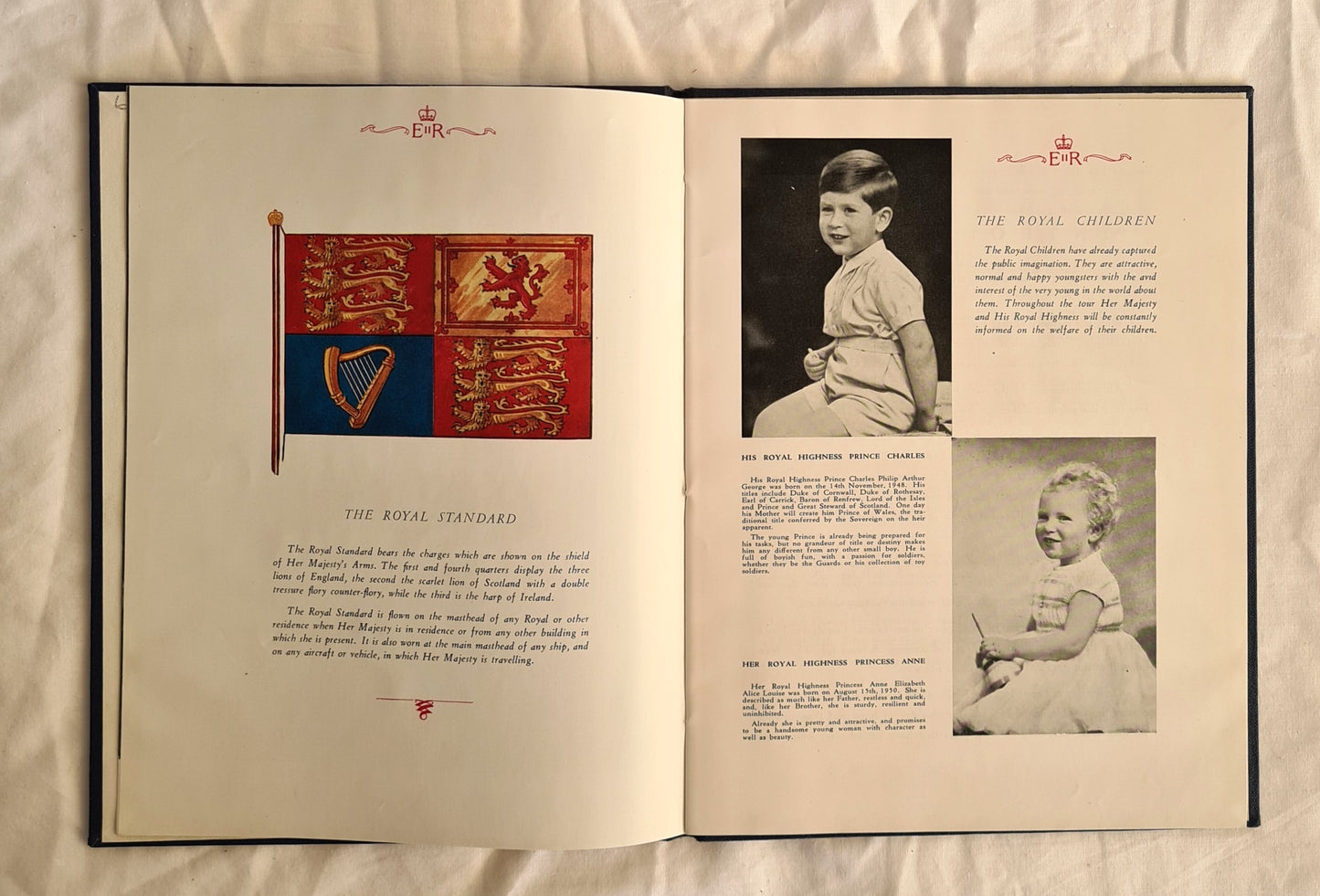 Her Majesty The Queen and H. R. H. The Duke of Edinburgh  Royal Visit to Tasmania 1954  Compiled by the Royal Visit State Directorate