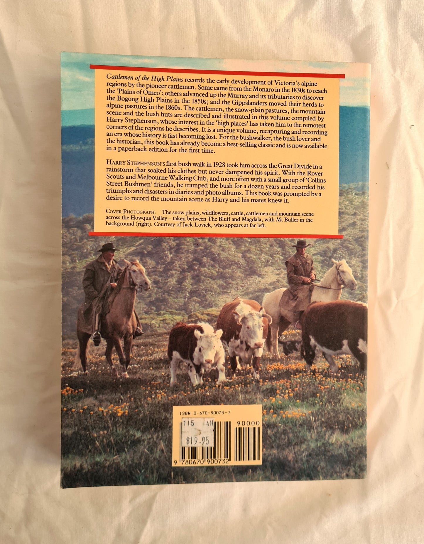 Cattlemen & Huts of the High Plains by Harry Stephenson