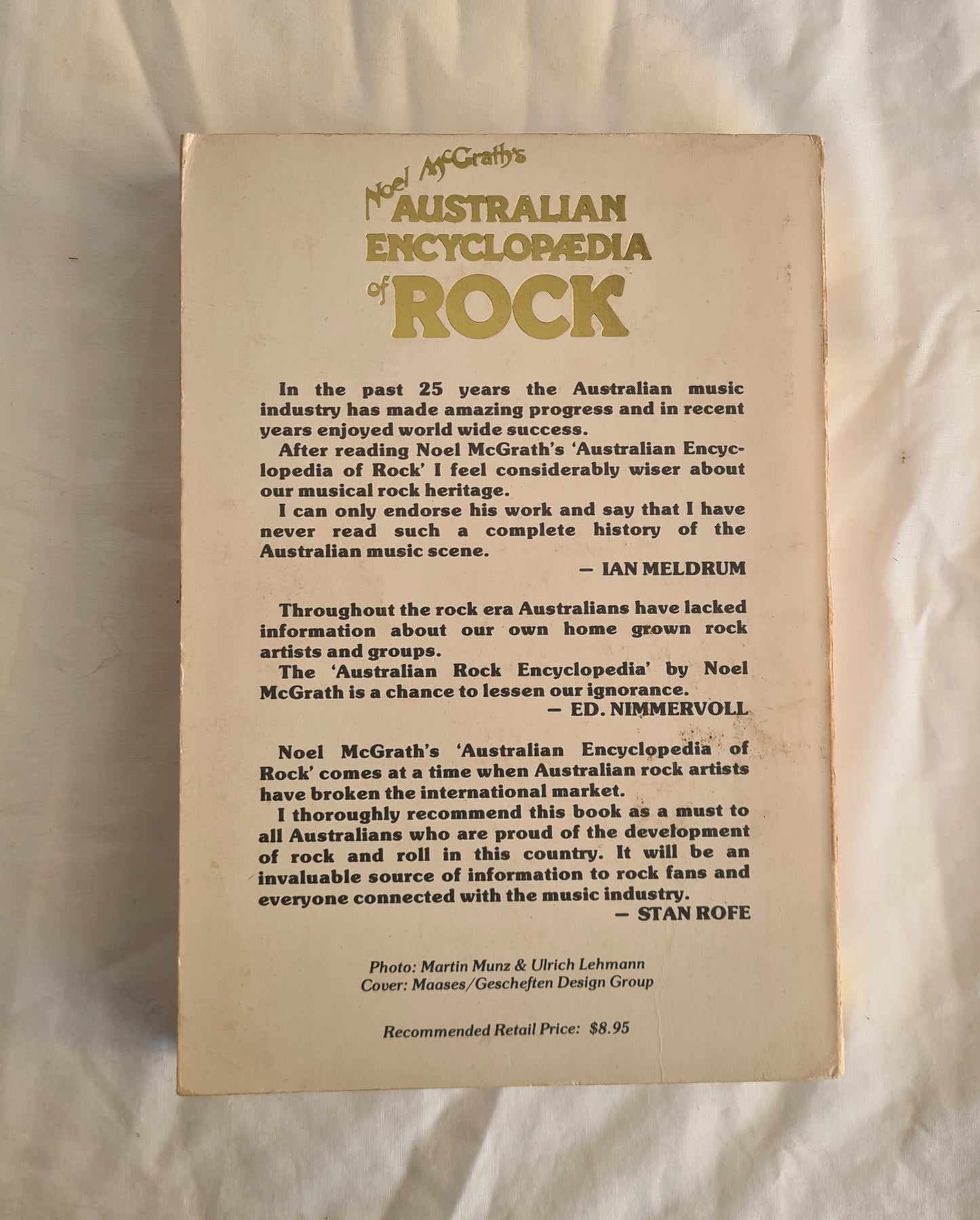 Noel McGrath’s Australian Encyclopaedia of Rock by Noel McGrath