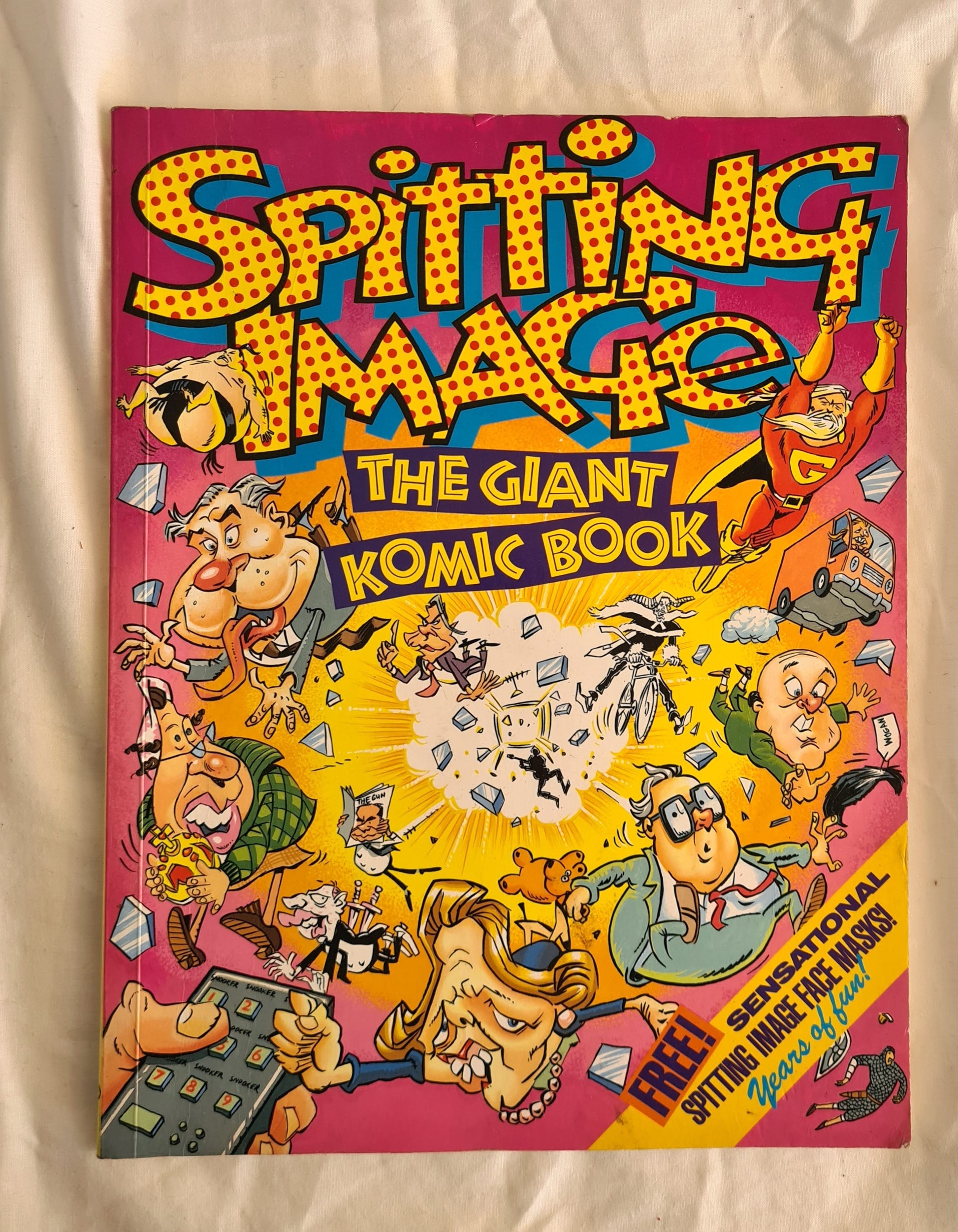 Spitting Image  The Giant Komic Book  Edited by Nick Newman