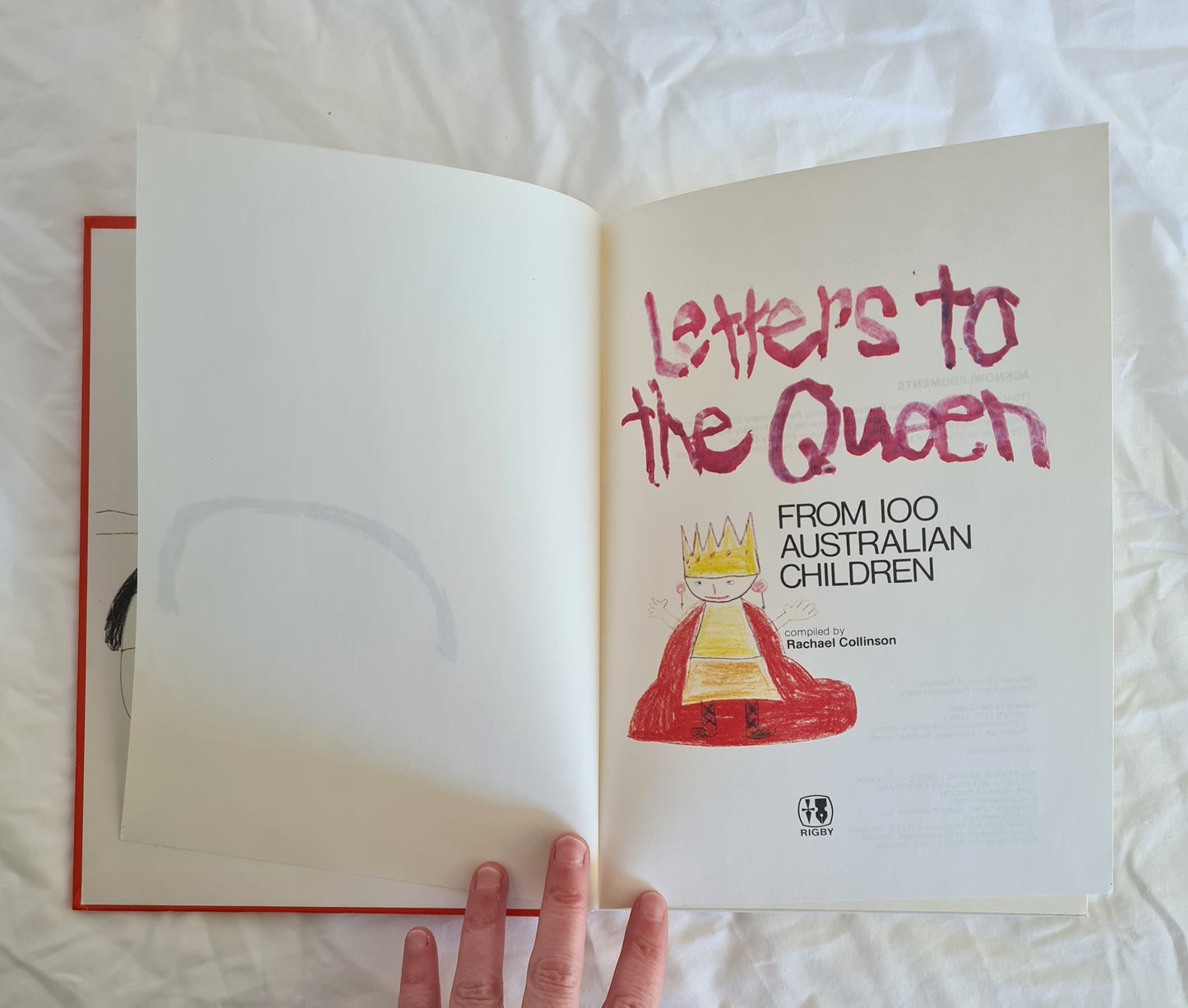 Letters To The Queen by Rachael Collinson