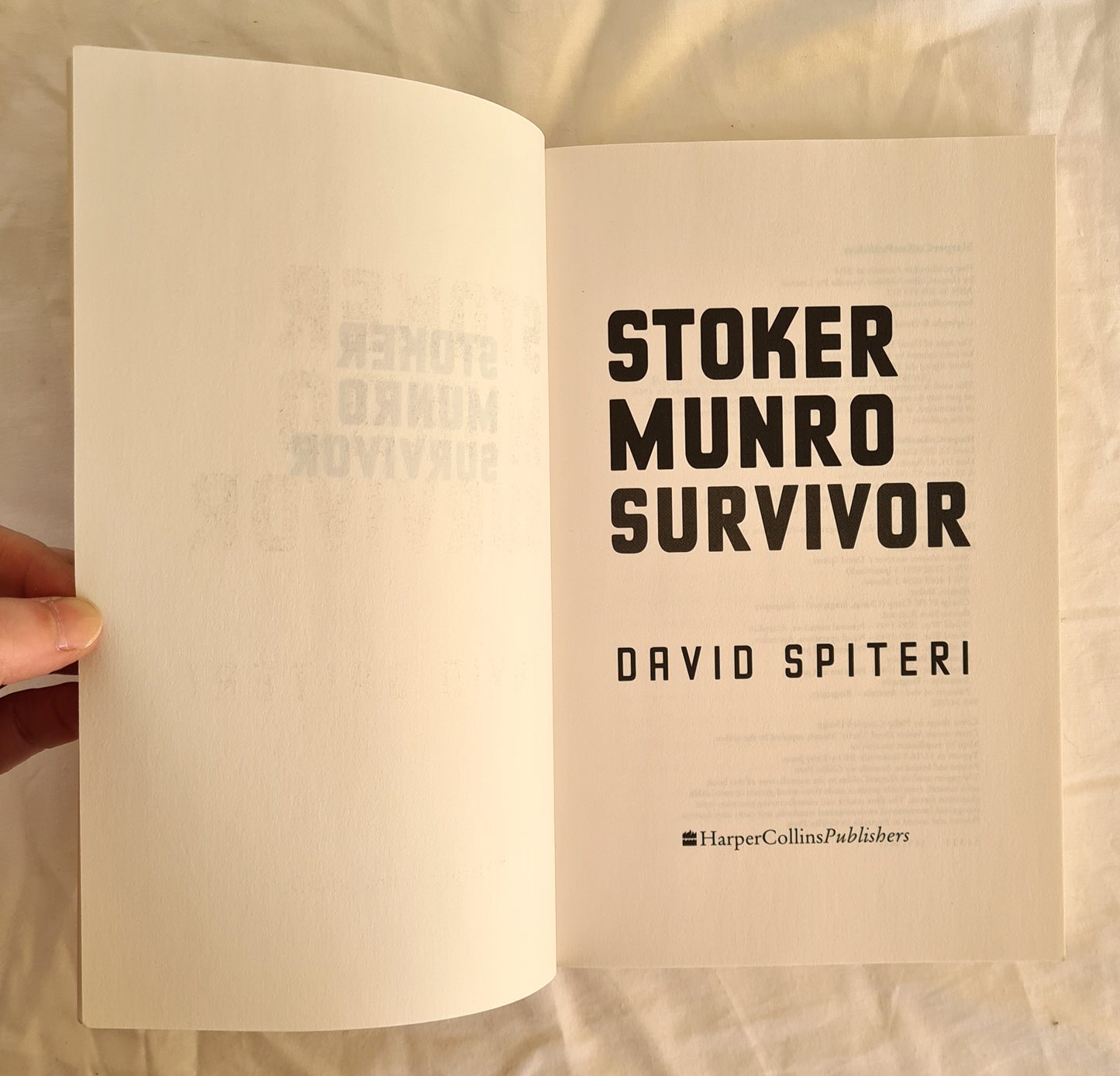 Stoker Munro Survivor by David Spiteri