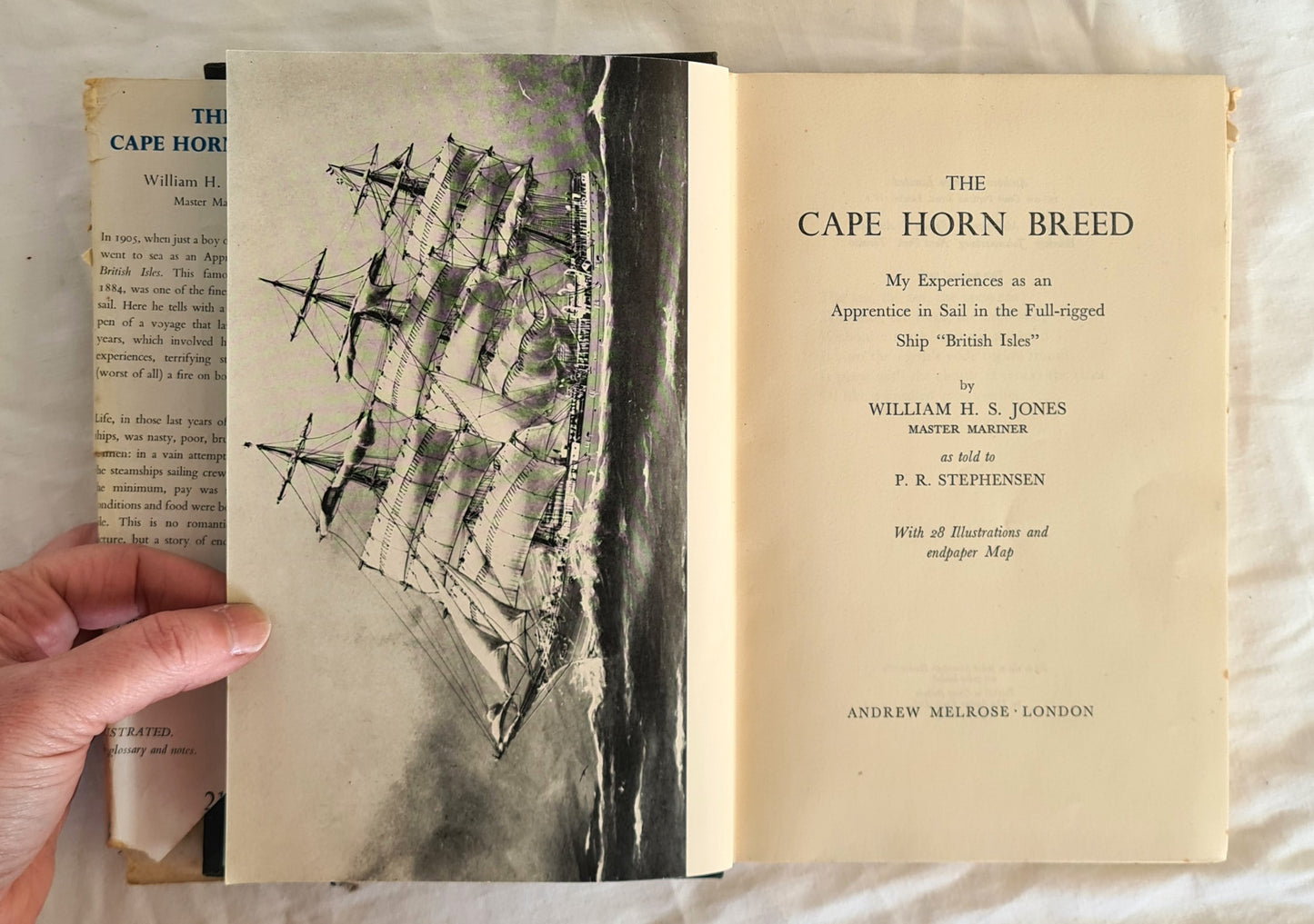 The Cape Horn Breed by Captain William H. S. Jones