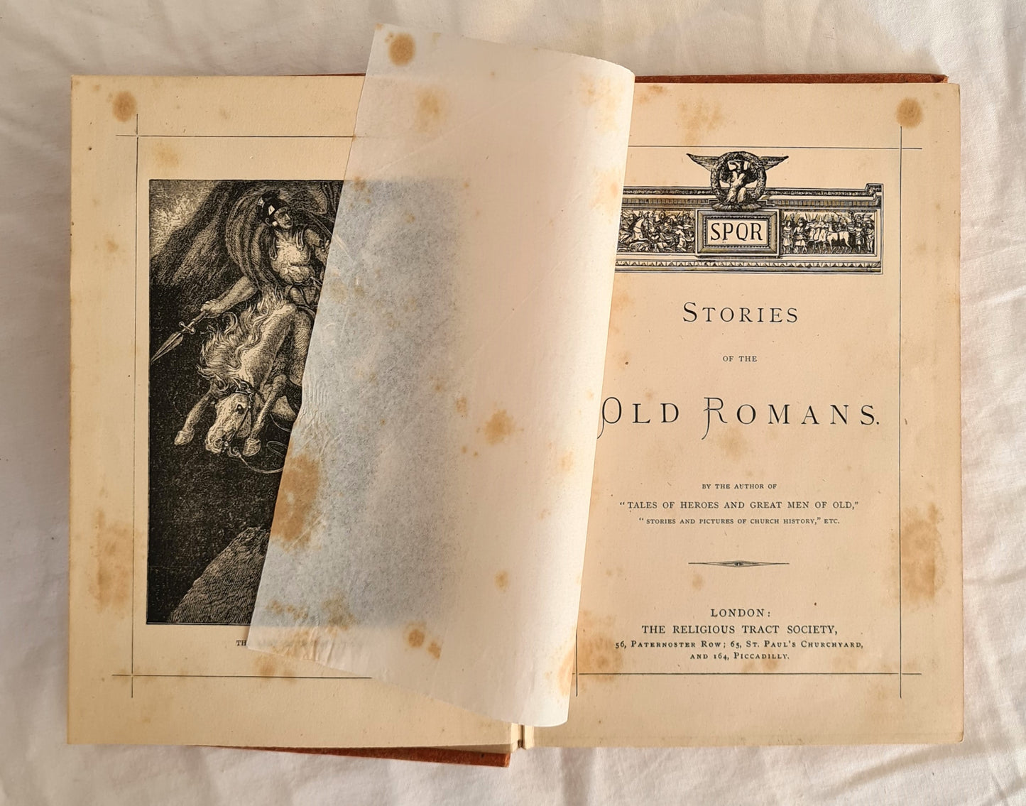 Stories of the Old Romans  By the Author of “Tales of Heroes and Great Men of Old”  by S. S. Pugh