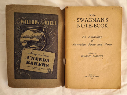 The Swagman’s Note-book by Charles Barrett