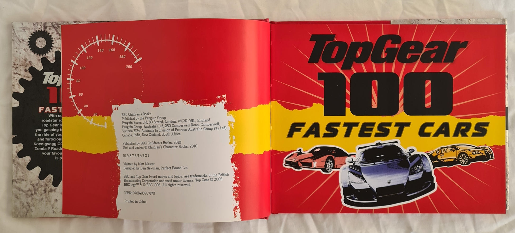 Top Gear 100 Fastest Cars by Matt Master – Morgan's Rare Books