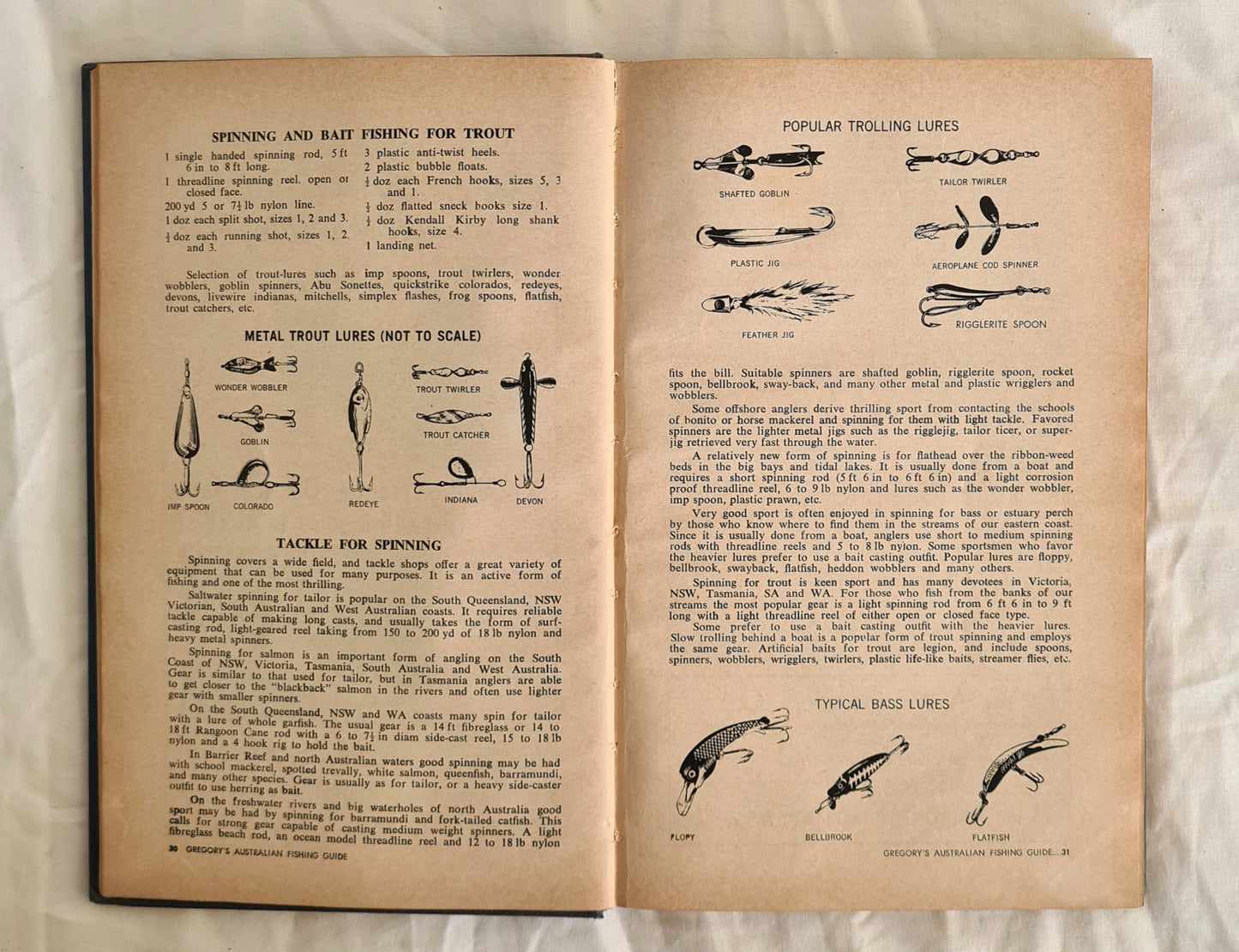 Gregory’s Australian Fishing Guide by Jack Pollard