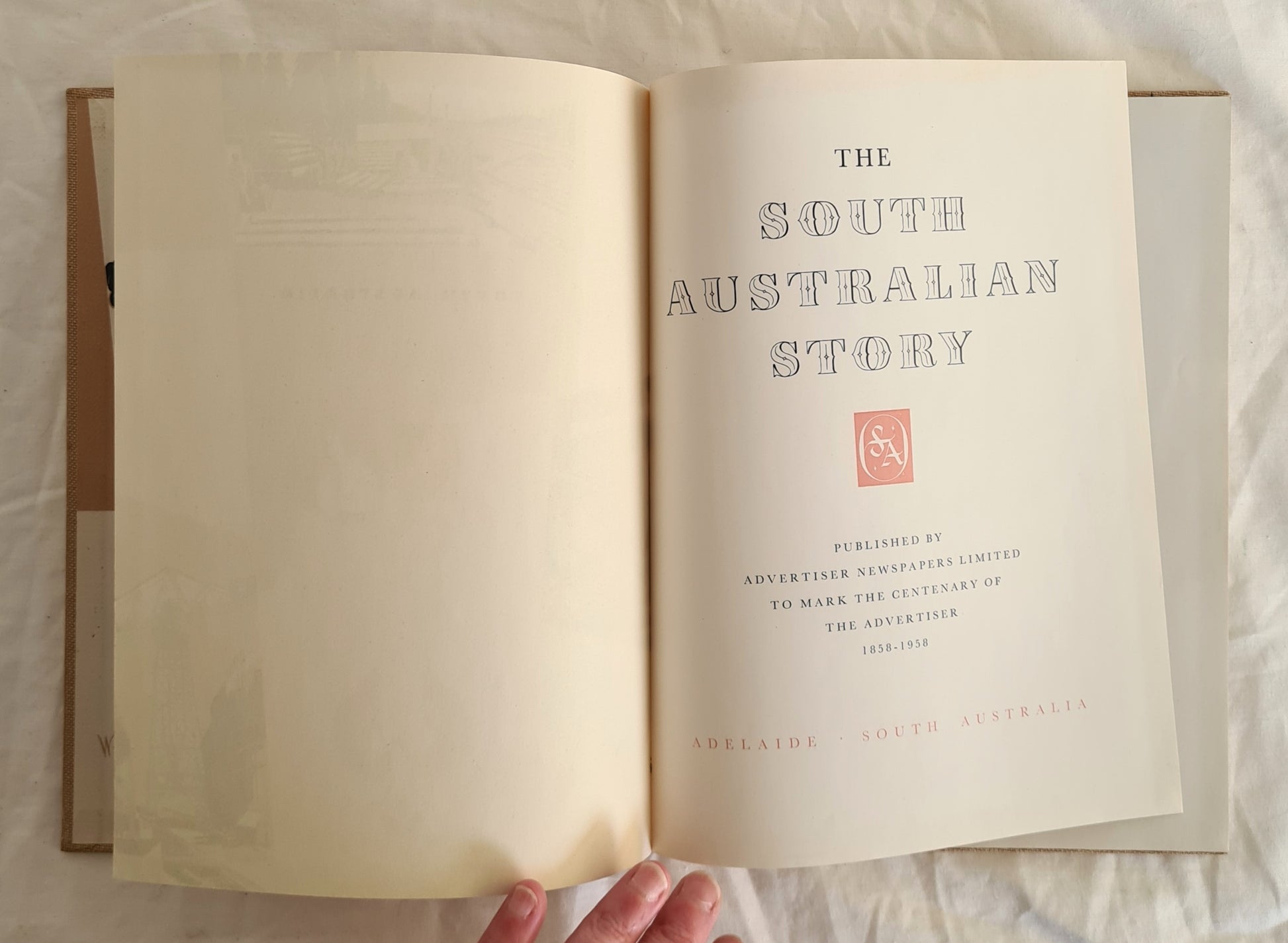 The South Australian Story by Max Lamshed