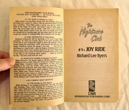 Joy Ride by Richard Lee Byers