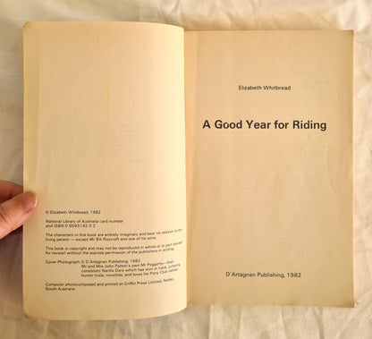 A Good Year For Riding by Elizabeth Whitbread