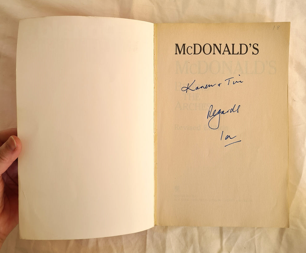 McDonald’s Behind the Arches by John F. Love – Morgan's Rare Books