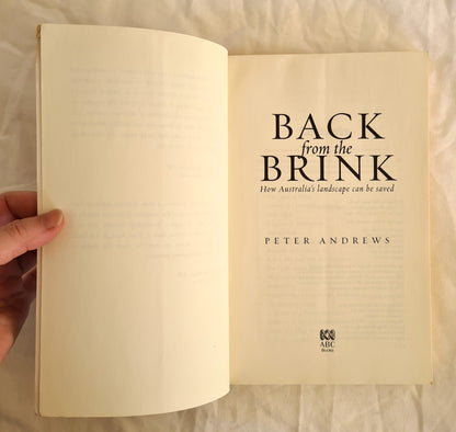 Back from the Brink Peter Andrews