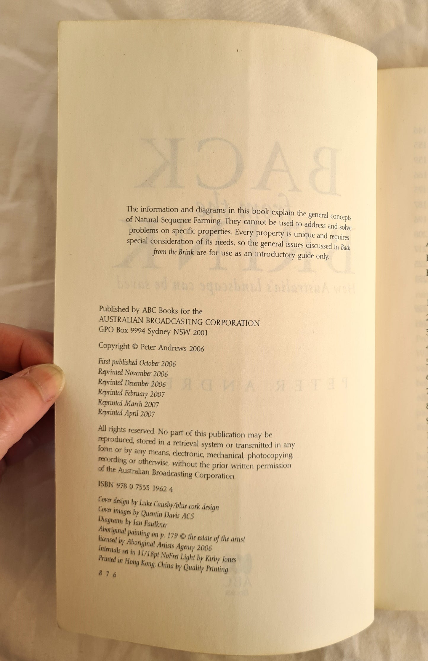 Back from the Brink Peter Andrews