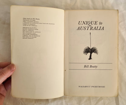 Unique To Australia by Bill Beatty