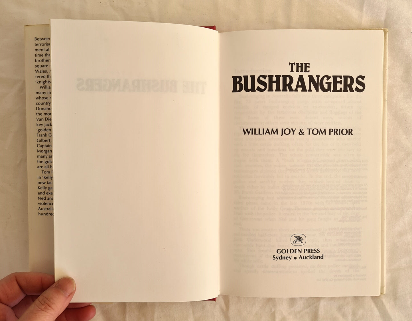 The Bushrangers by William Joy and Tom Prior