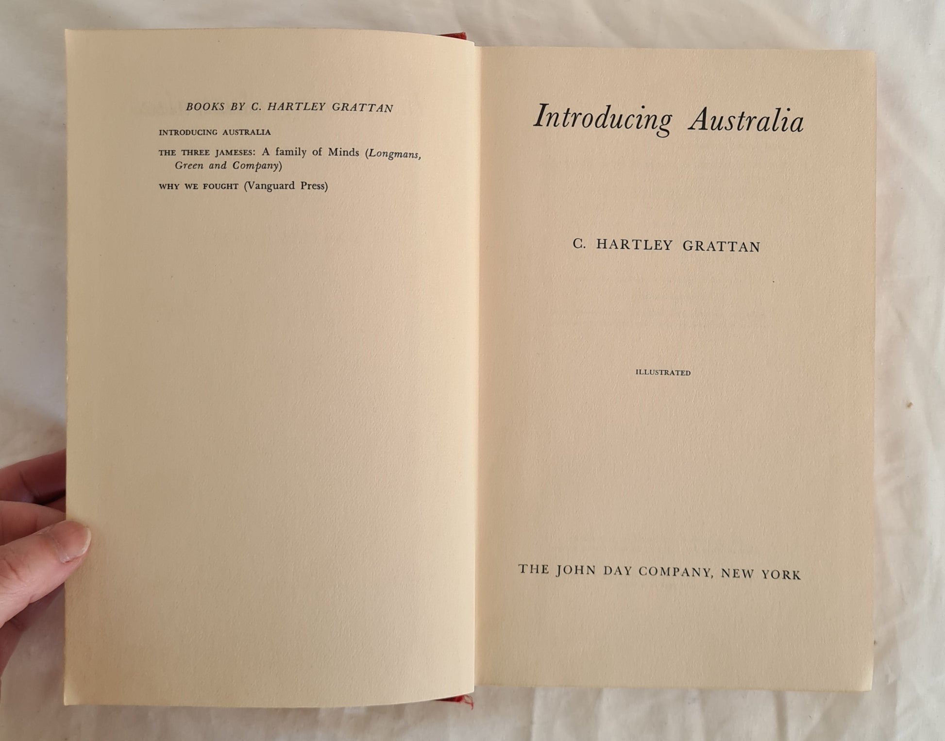 Introducing Australia by C. Hartley Grattan