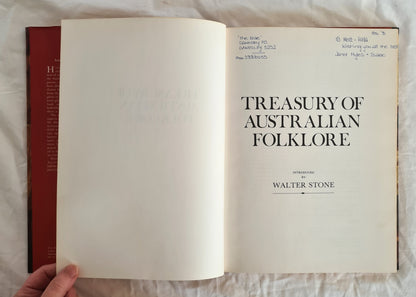Treasury of Australian Folklore by Walter Stone