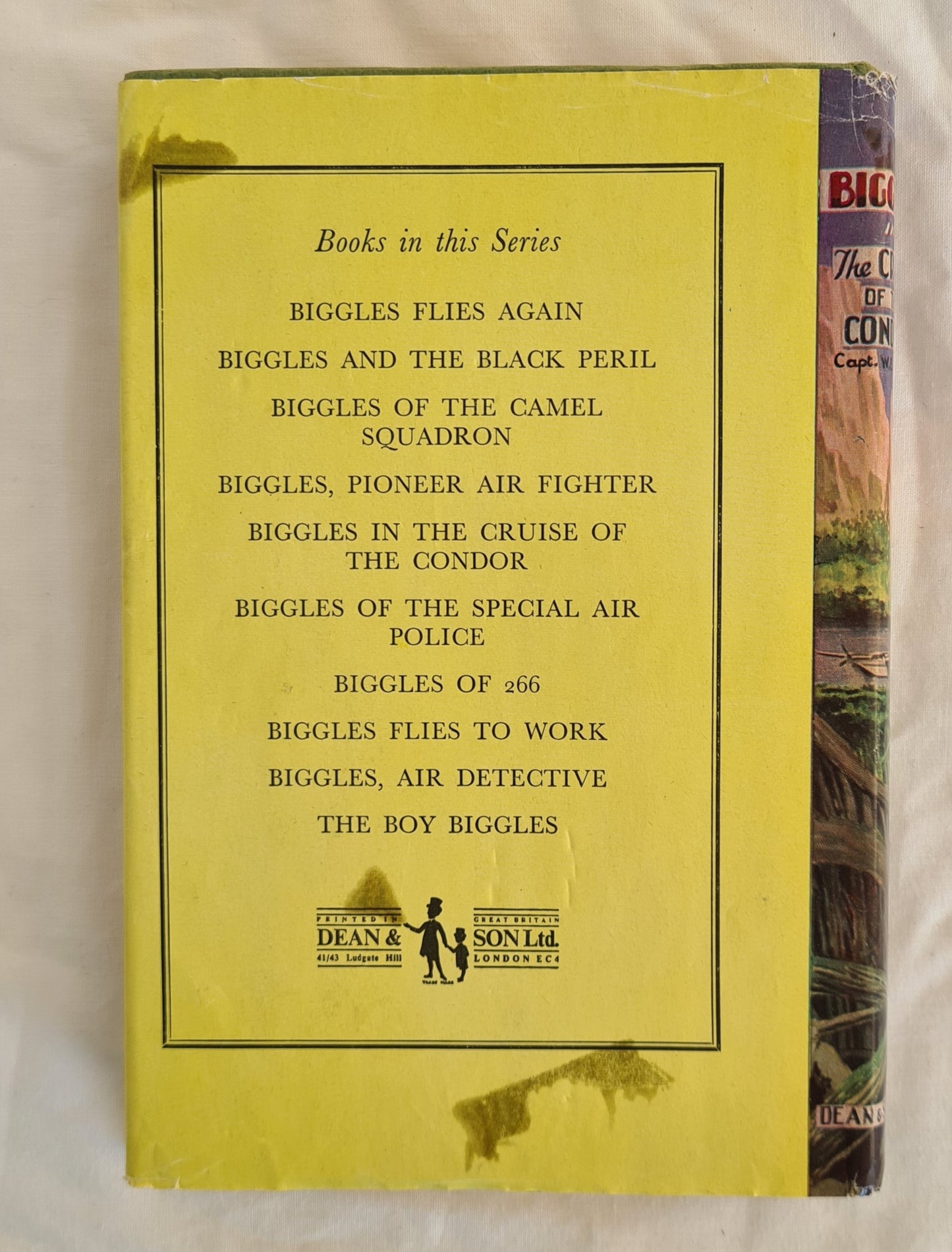 Biggles in the Cruise of the Condor by Capt. W. E. Johns (no inscriptions)