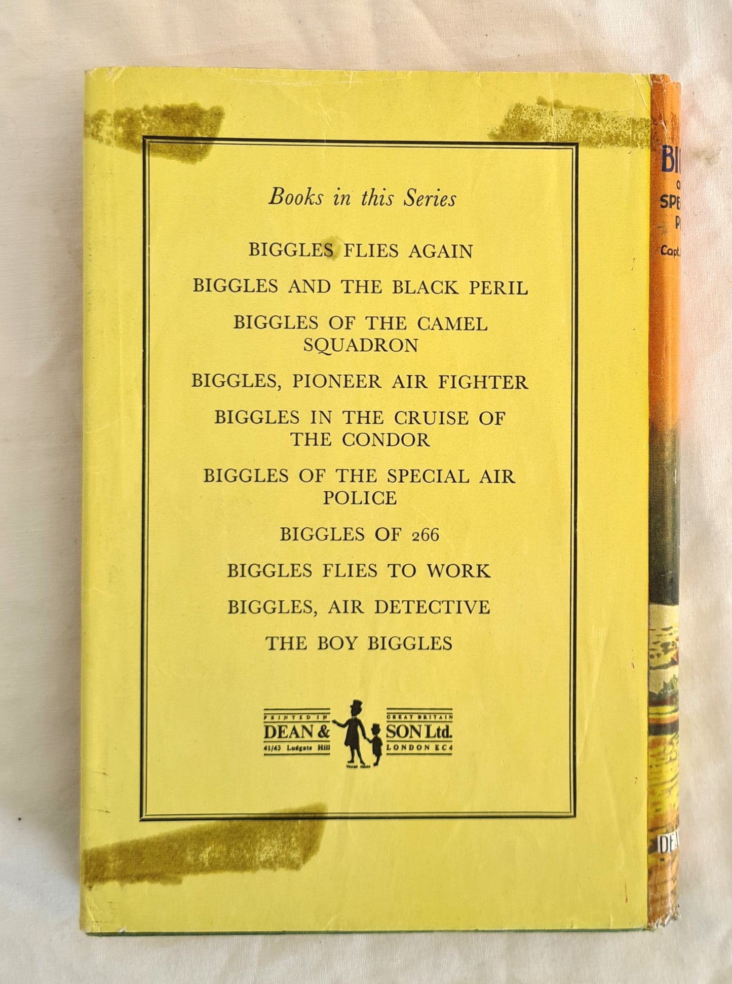 Biggles of the Special Air Police by Captain W. E. Johns (no inscriptions)