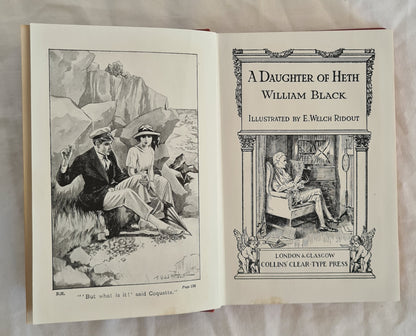 A Daughter of Heth  by William Black  Illustrated by E. Welch Ridout