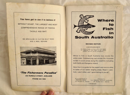 Where to Fish in South Australia by Gordon Hume