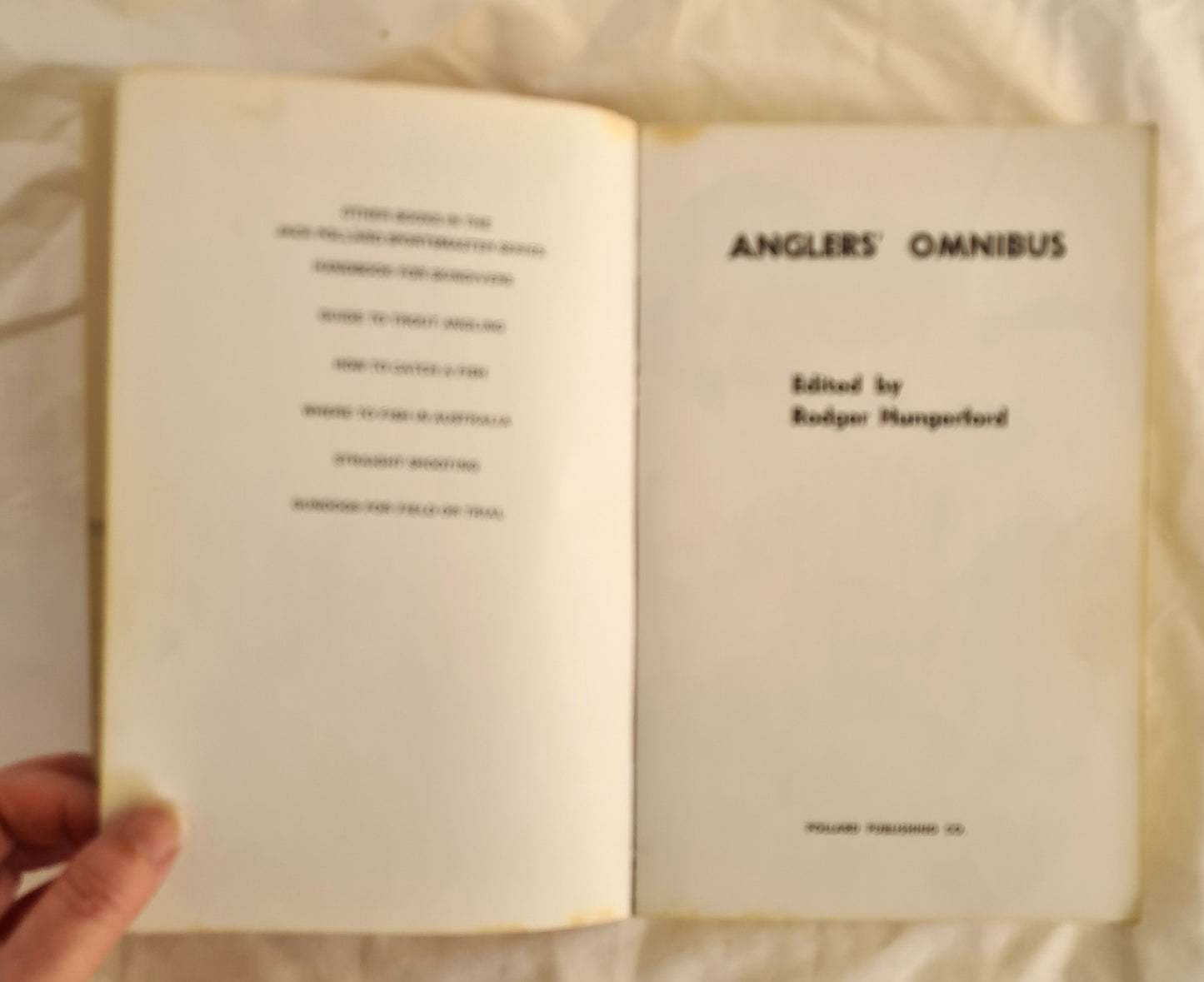 Anglers’ Omnibus by Rodger Hungerford