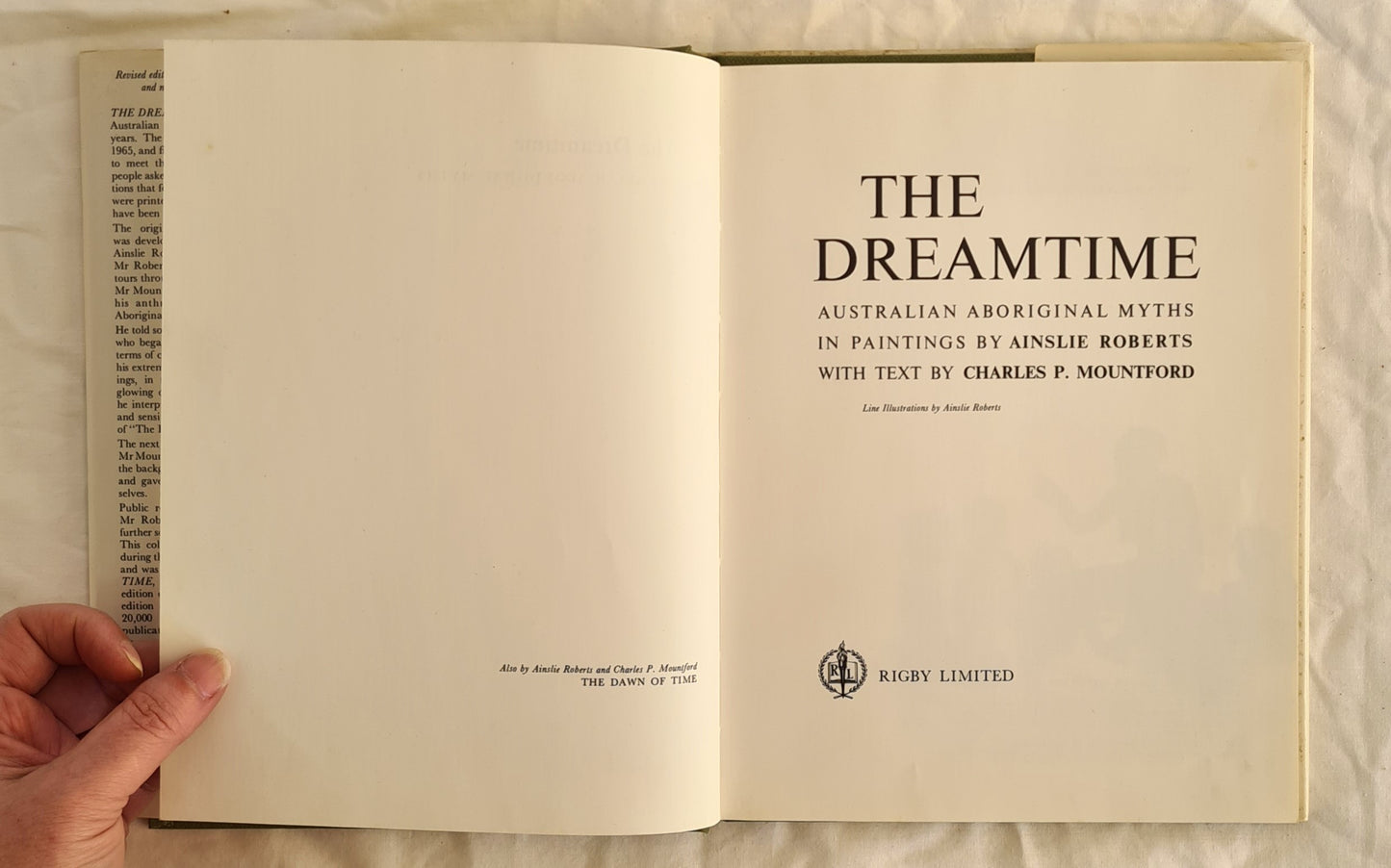 The Dreamtime by Charles P. Mountford and Ainslie Roberts