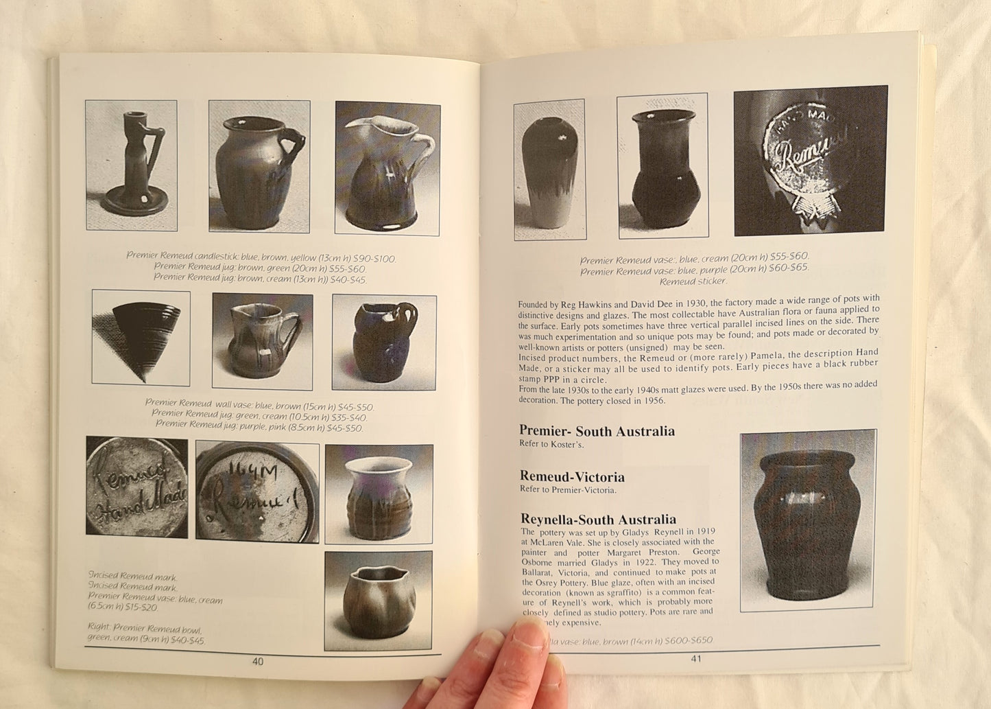Australian Artware Pottery by William and Dorothy Hall