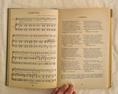 The Open Air Song Book by Arthur Poyser