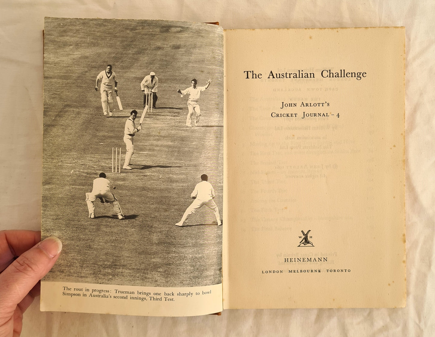 The Australian Challenge  Cricket Journal – 4  by John Arlott