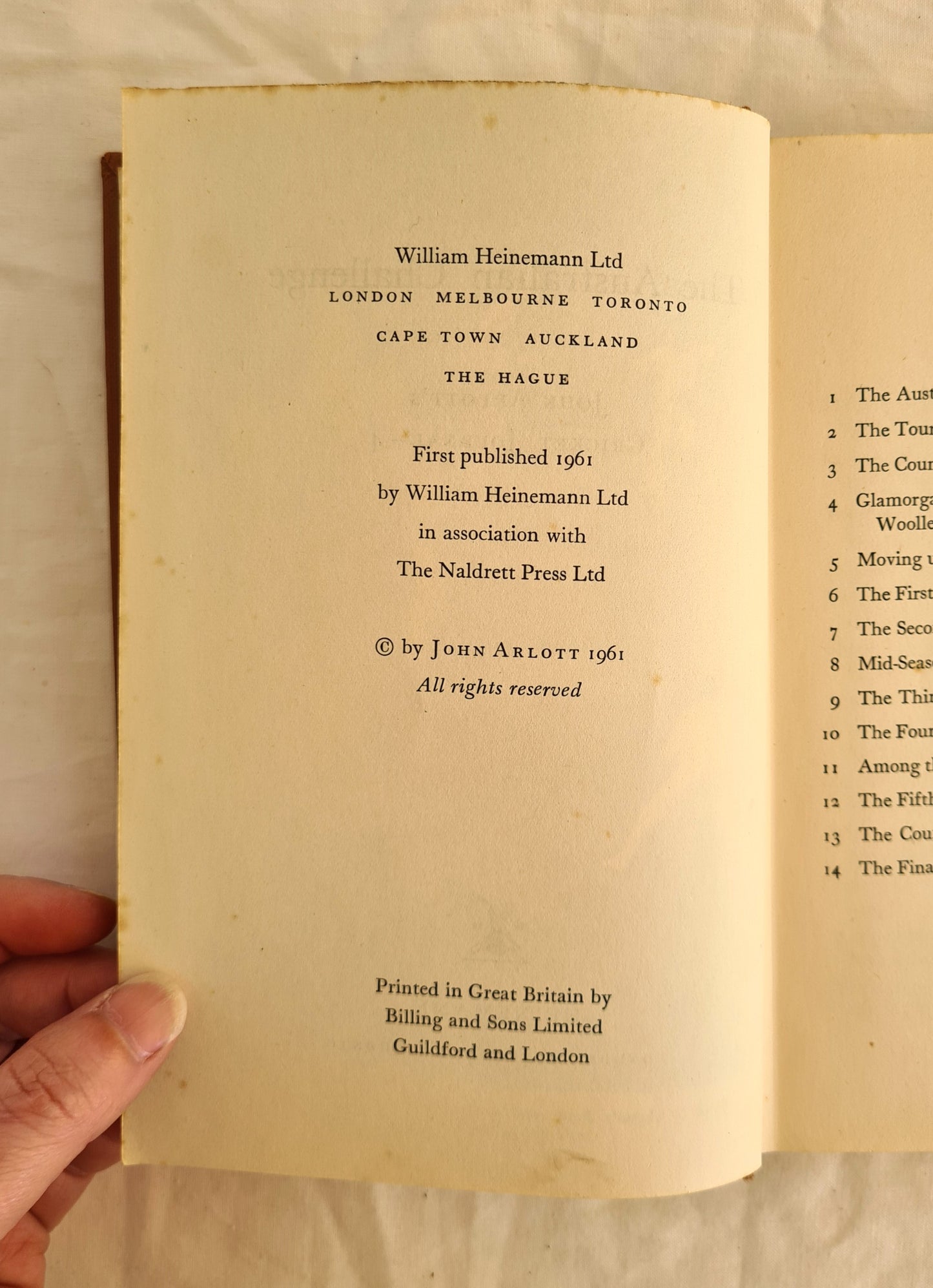 The Australian Challenge: Cricket Journal – 4  by John Arlott