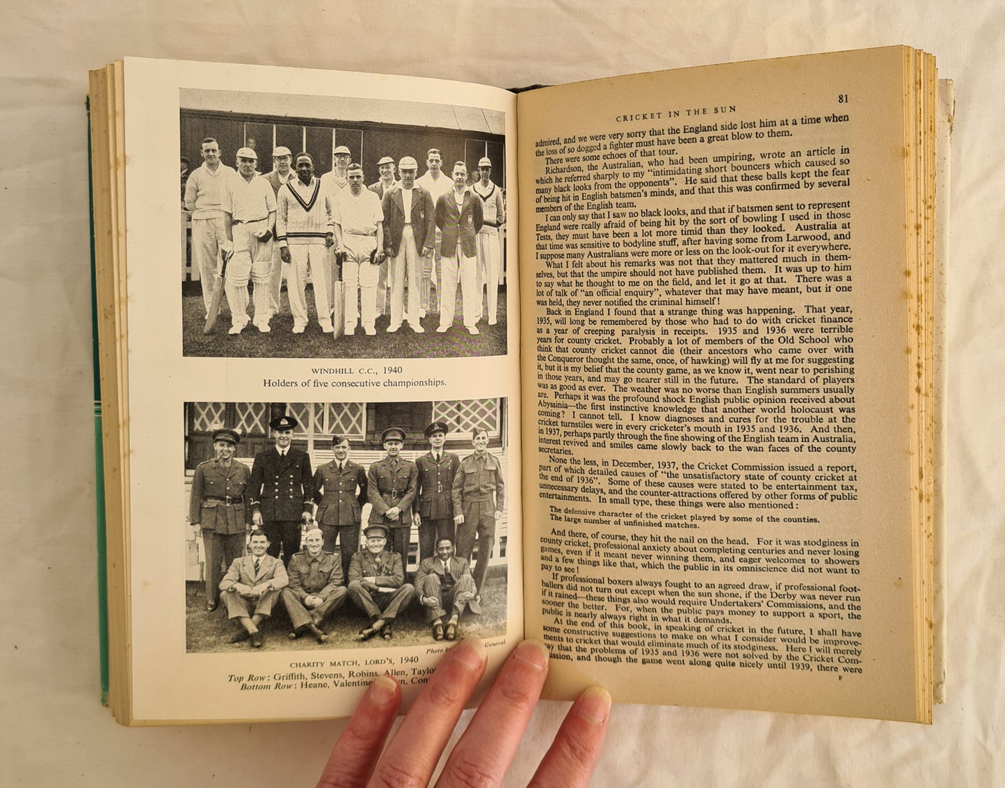 Cricket in the Sun by Learie N. Constantine