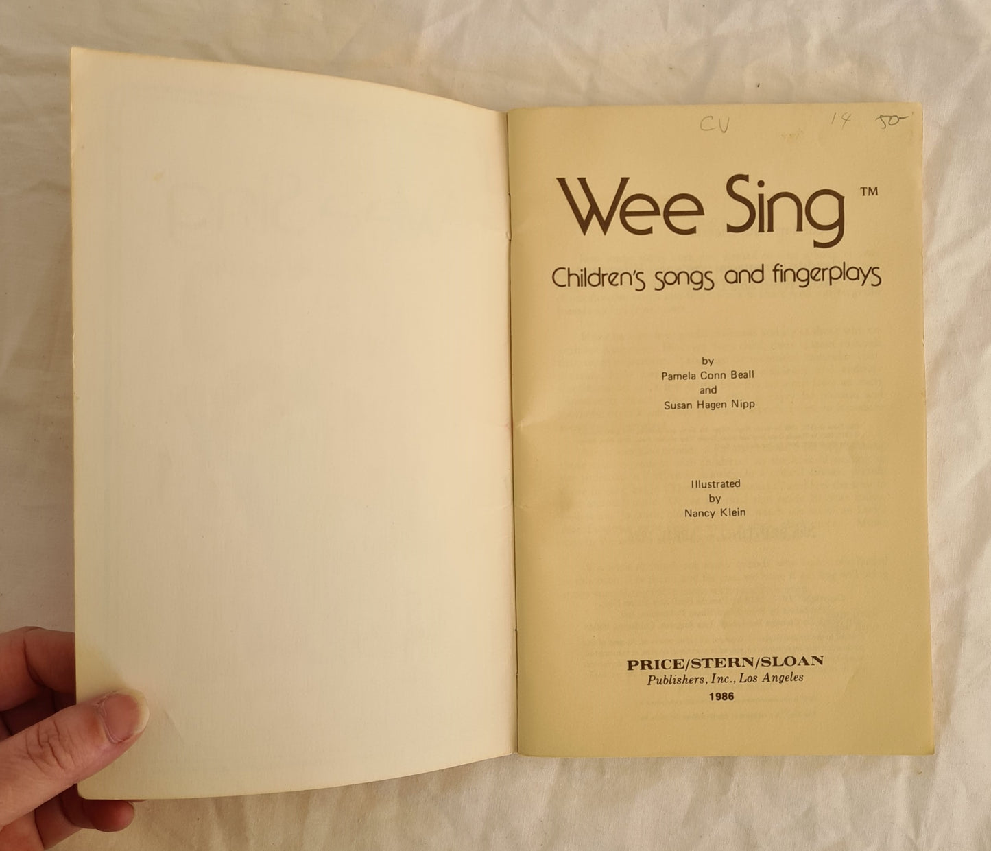 Wee Sing by Pamela Conn Beall and Susan Hagen Nipp