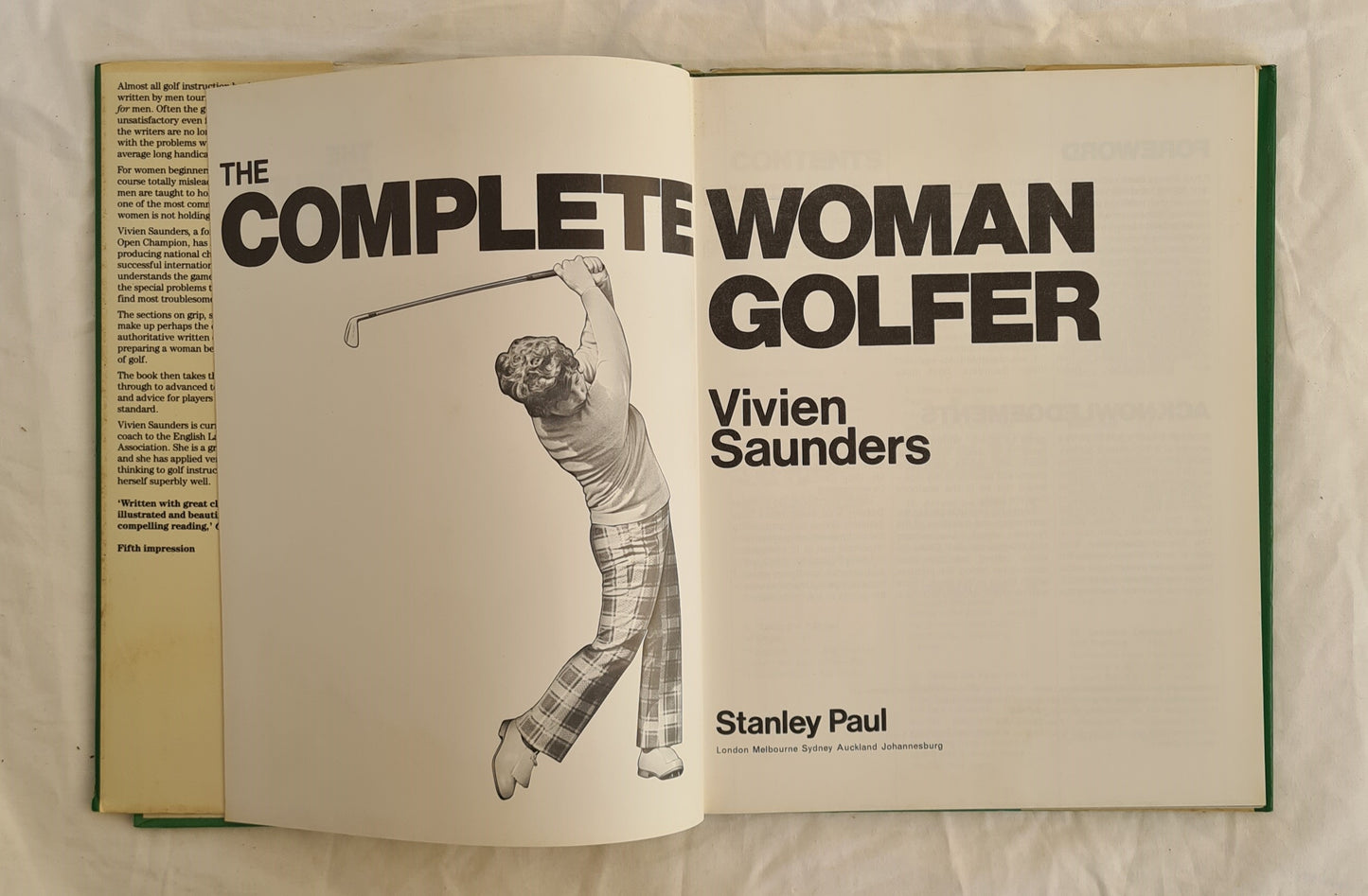The Complete Woman Golfer by Vivian Saunders